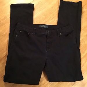 Ralph Lauren black jeans, size 10